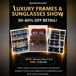 Gucci Red and Black Sunglasses Collection